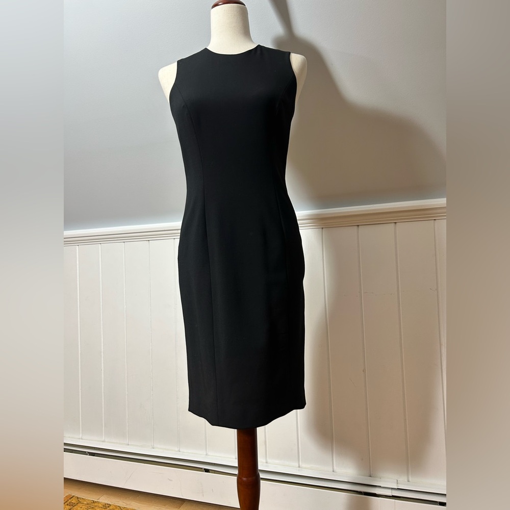 KORS (Michael Kors) Elegant Black Midi Dress